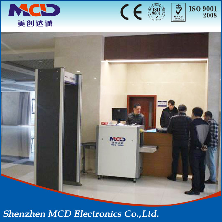 Economic Walkthrough Metal Detector Gate with 6 Zone, LED and Audio Alert (MCD-100)