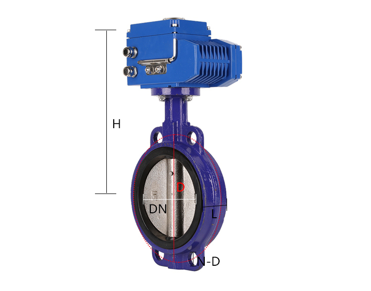 China Manufacturer New Style Durable Flow Control Valve Gate/Ball/Butterfly Valve Electric Actuated