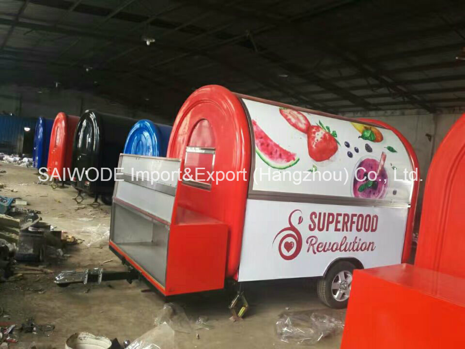 Small Mobile Food Cart Supply