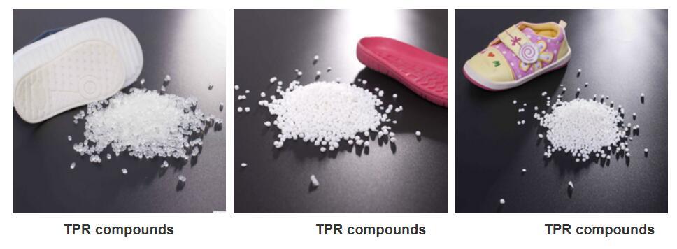 TPR Raw Material Granules Customized for TPR Shoe Sole