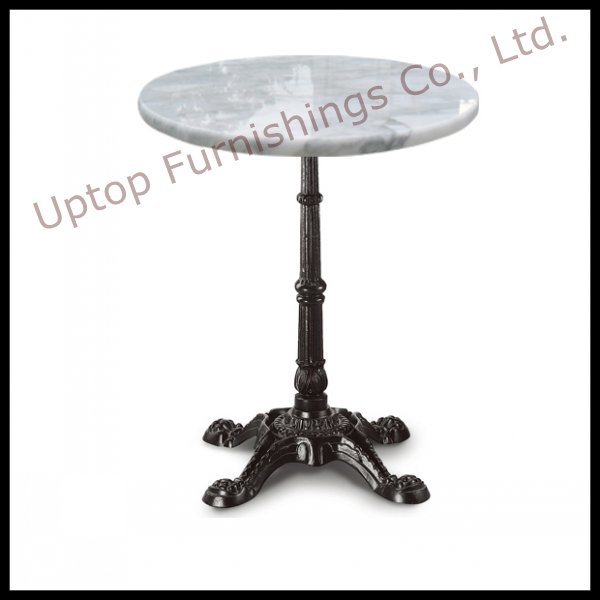Antique Style Black Cast Iron Cafe Round Dining Table (SP-RT104)