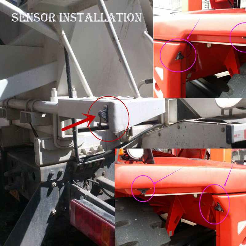 Truck Trailer Front and Rear 6 and 8 Sensor Parking Sensor System