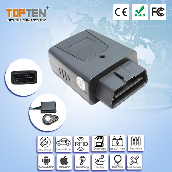 Top Security OBD Car GPS Alarm Tk208-Ez