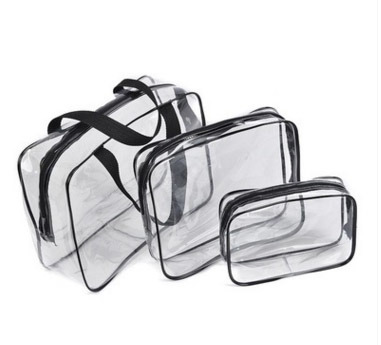 Cosmetic Bags Transparent Bags Portable Package Ladies Bag Washing Bag New Style Travel Bag Fashion Bag Yf-Lbz1710