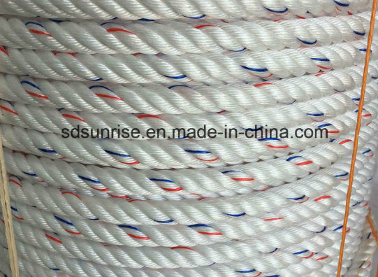 PP Danline Rope White with Green and Red