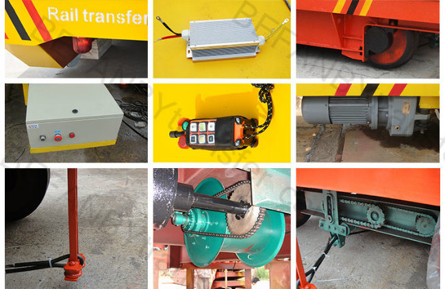 Heavy Load Rail Transfer Car with Explosion Proof for Machine