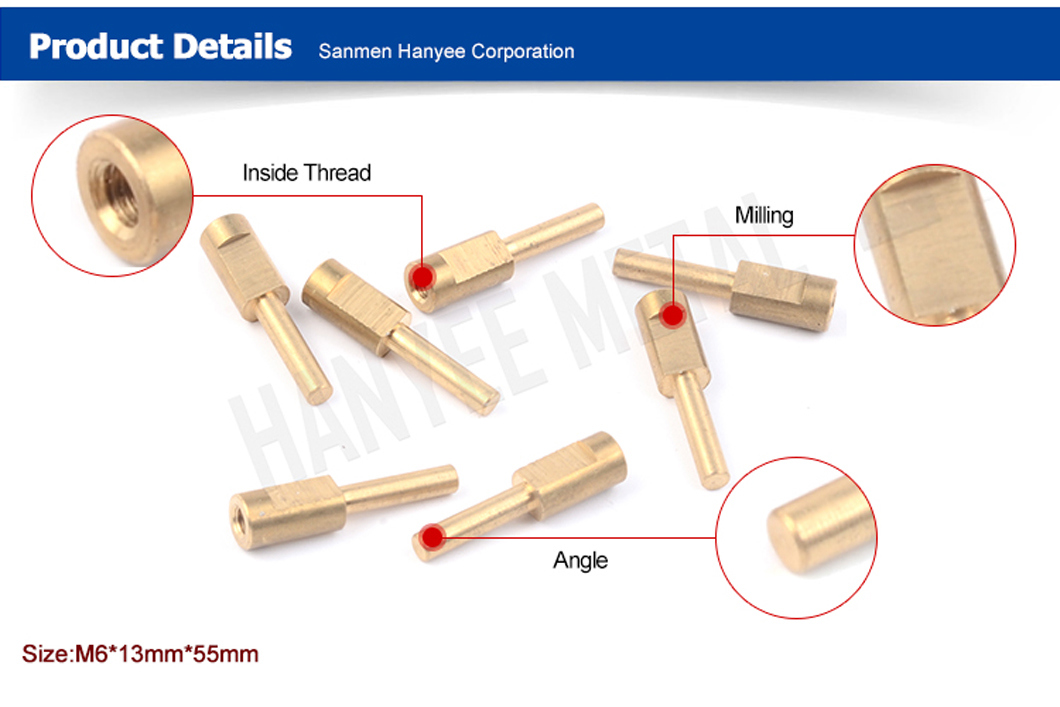 China Suppliers Automobile Parts CNC Brass Nut