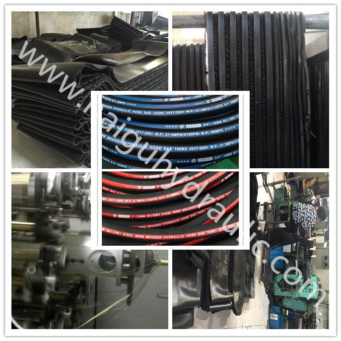 Steel Wire Braided Nitrile Rubber Fuel Dispenser/Delivery Hose China Manufacturer for Gas Oil Tank and Curb Pump