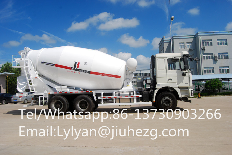 China Supply! 6m3/8m3/10m3/12m3 Concrete Mixer Truck with High Quality&Best Price