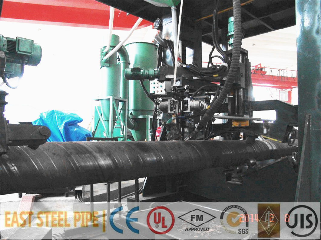 Saw Spiral Welded Carbon Steel Pipe for Sewage (SSAW)