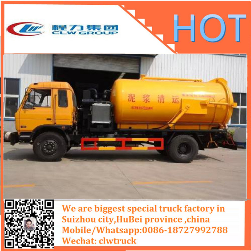 22cbm 8X4 Right Hand Drive Multifunctional Sewage Cleaning Vehicle