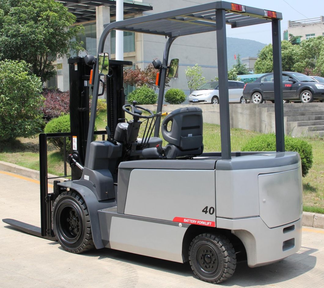 4ton Duplex Electric Forklift with Large Battery