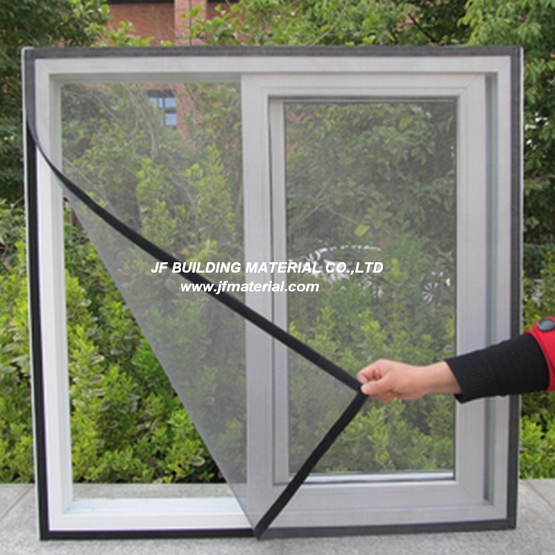 DIY Hook & Loop Insect Window Screen