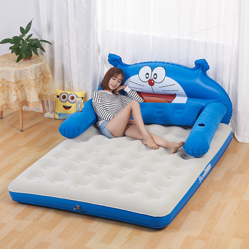 Children or Adult Comfortable Foldable PVC or TPU Inflatable Cat Air Bed