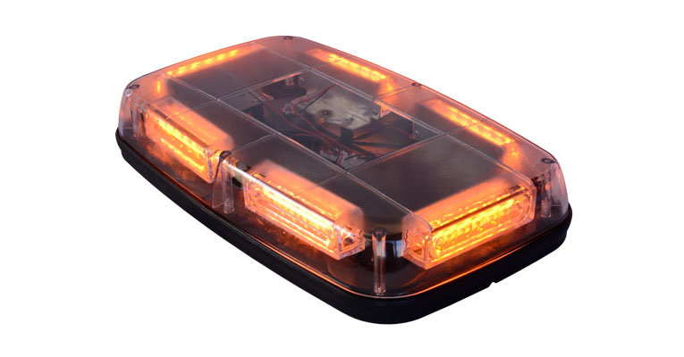 Amber Mini Warning Light Bar (TBD8180XB)