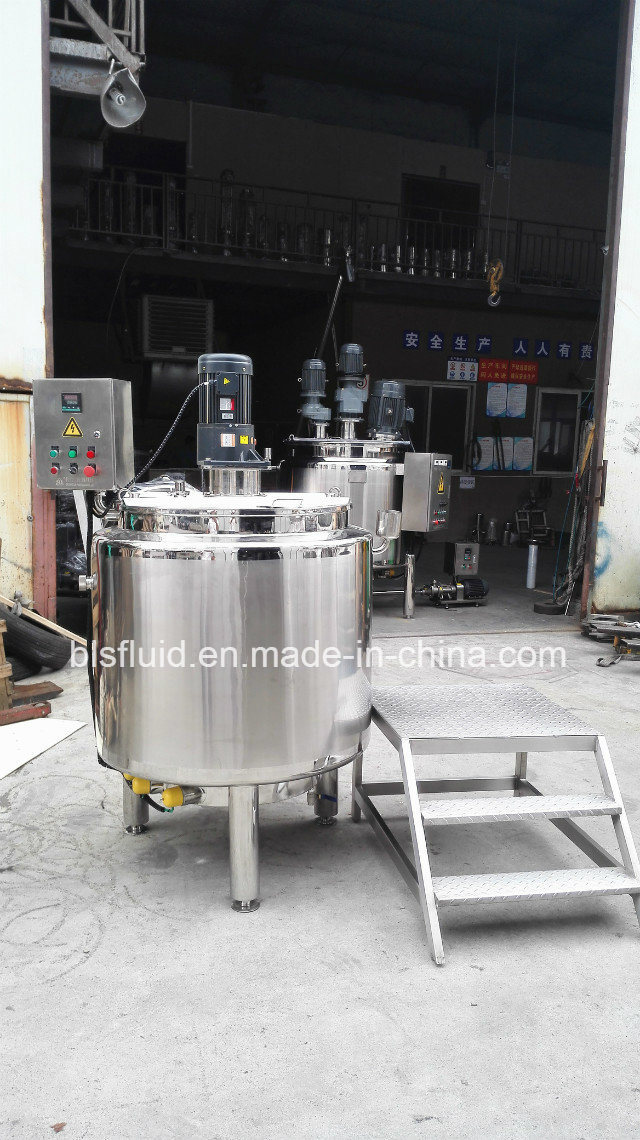 Jacketed Electric Heating Coconut Jelly Mixing Tank Machinery