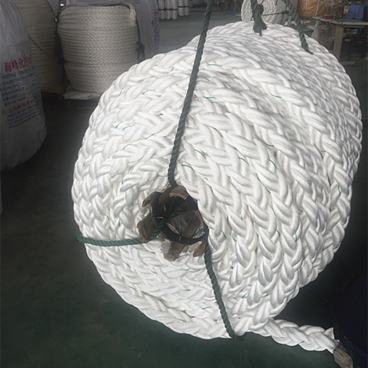 High Quality Nylon Rope 8 Strand 72mm Diamater Floating Rope