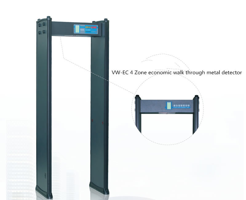 Economic VW-Ec Metal Detector Walk Through Gate