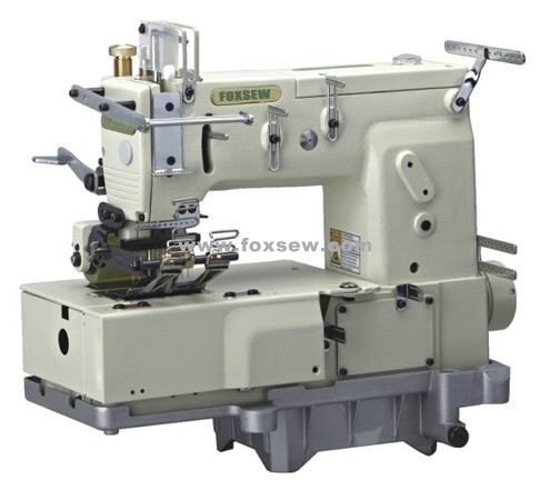 12-Needle Double Chainstitch Sewing Machine (for attaching line tapes)