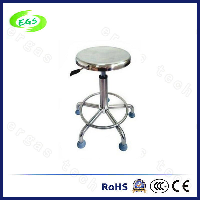 Stainless Steel Adjustable ESD Lab Chair (EGS-3324-B2BB)