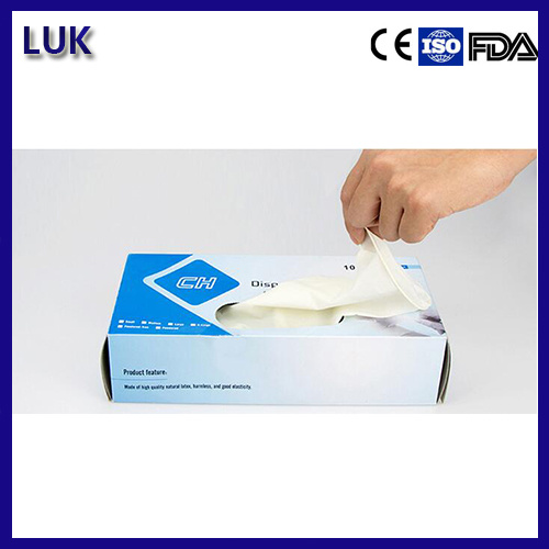 9 Inch Latex Medical Surgical Disposable Examination Gloves