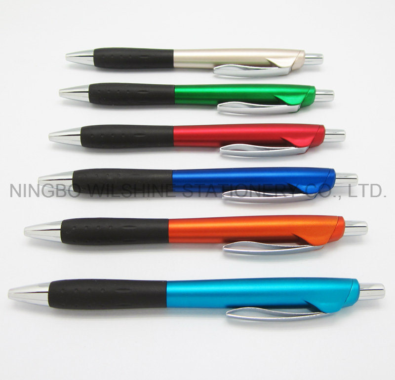 Quality Custom Logo Prined Promotional Plastic Ball Pen for Premium Gift (BP1202C)