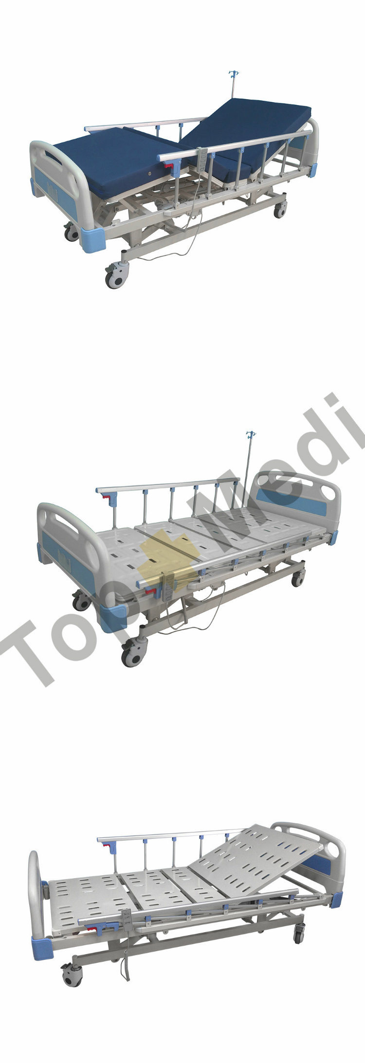 Medical Home Care Equipment Adjustable 3 Function Electric Power Hospital Bed Prices