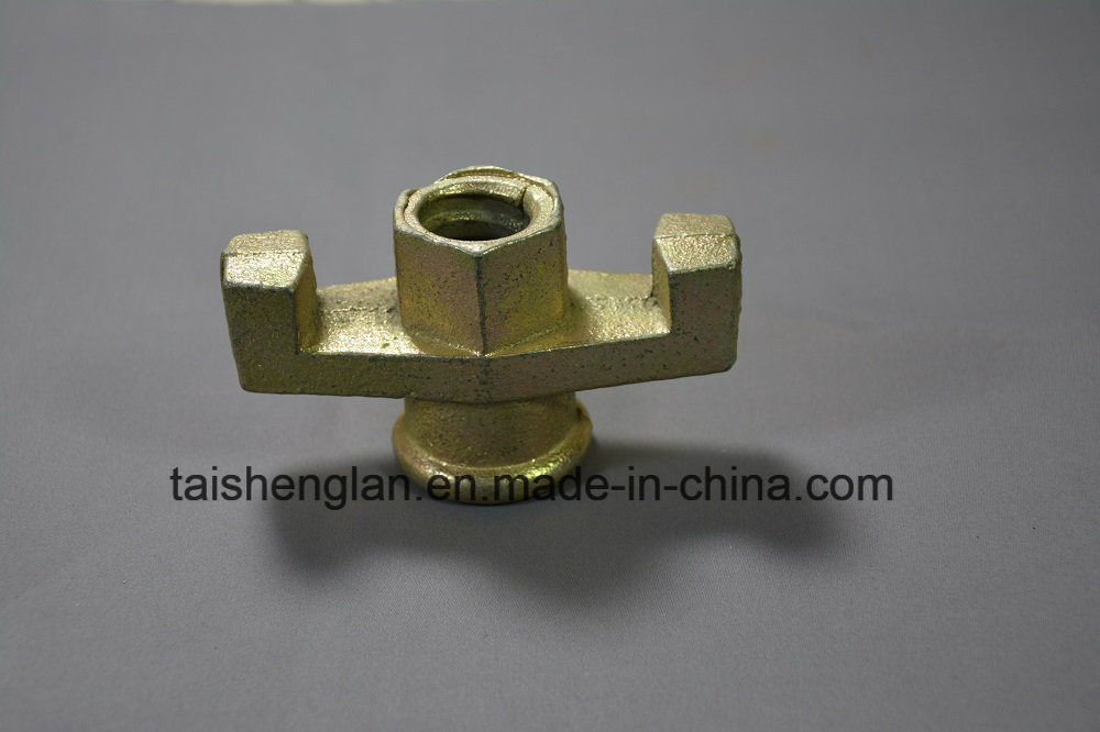 Cast Iron Formwork 15/17mm Tie Rod Wing Nut for Construction Building