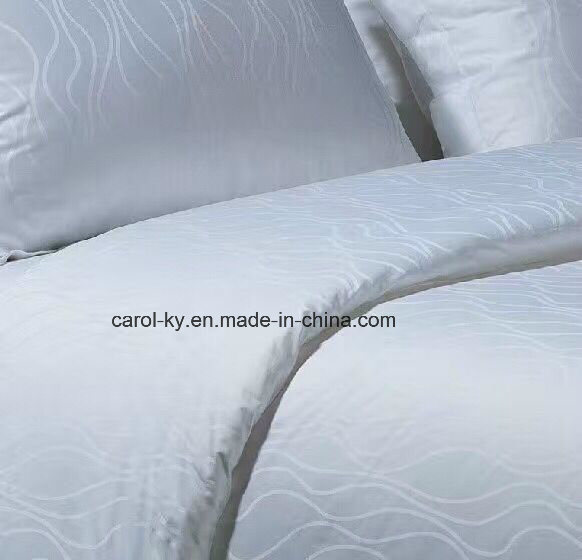 Jacquard Cotton Bed Sheet Hotel Bed Linen