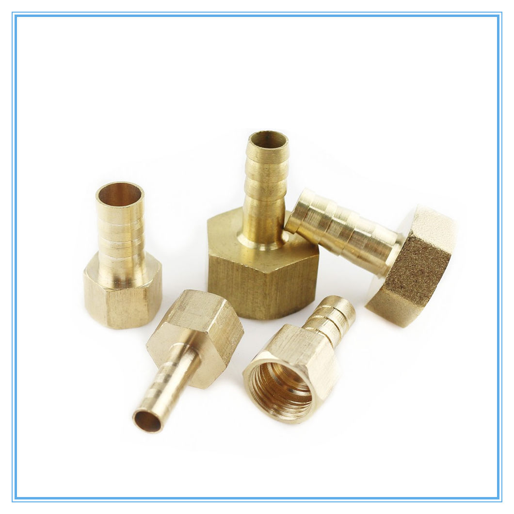 Pipe Fittings Brass Barb Hose Tail Fitting Fuel Air Gas Water Hose Oil ID 4mm-19mm to 1/8'' 1/4'' 3/8