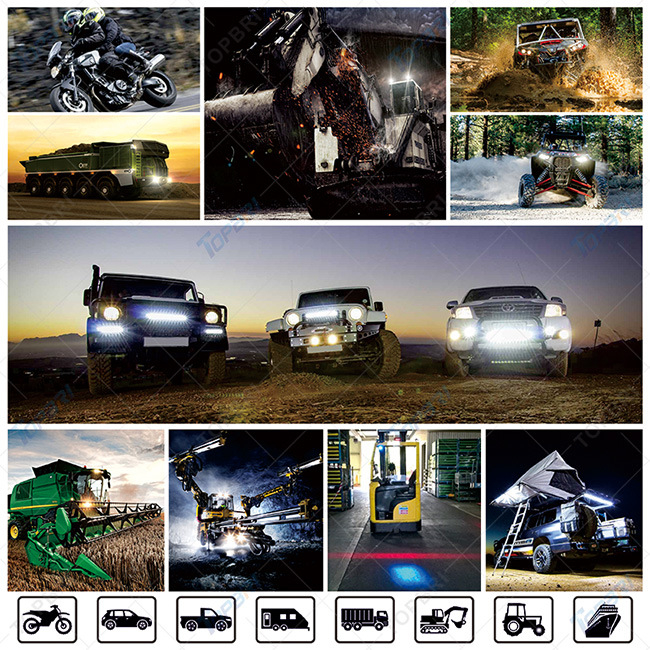 27W Mini Truck 4X4 LED Auto Car Driving Light Bar