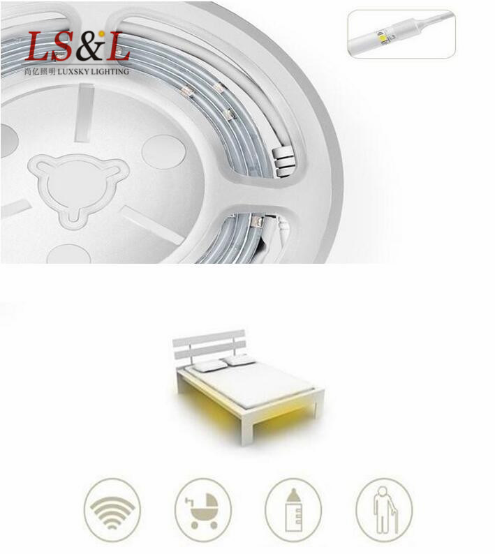 Under Bed Motion Sensor LED Strip Light for Bedroom Lighting