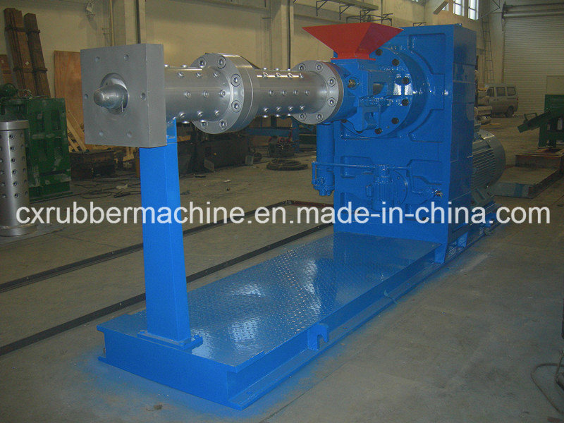 Rubber Extruder Machine, Tire Tread Rubber Extruder (XJ-85) , Rubber Tube Extruding Machine