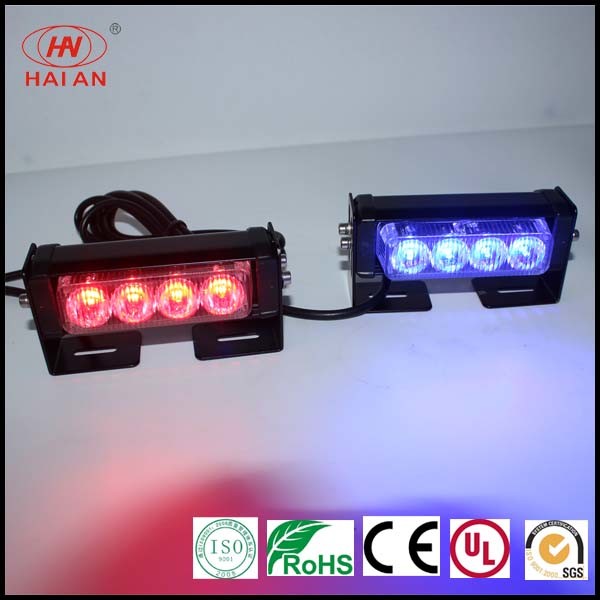 Police LED Warning Strobe Light Car LED Flashing Light for Front Grille Net LED Headlight Universal LED Lights for Cars/LED Rear Tail Visor Lighting