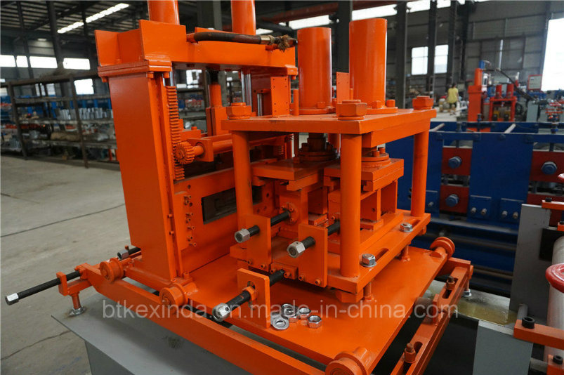 Kxd Full Automatic Galvanized Steel C Purlin Roll Forming Machine