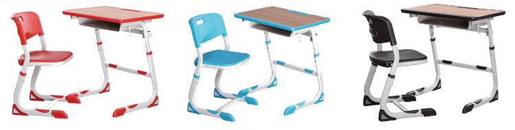 2017 New Style Modern School Desk and Chair/ Classroom Furniture