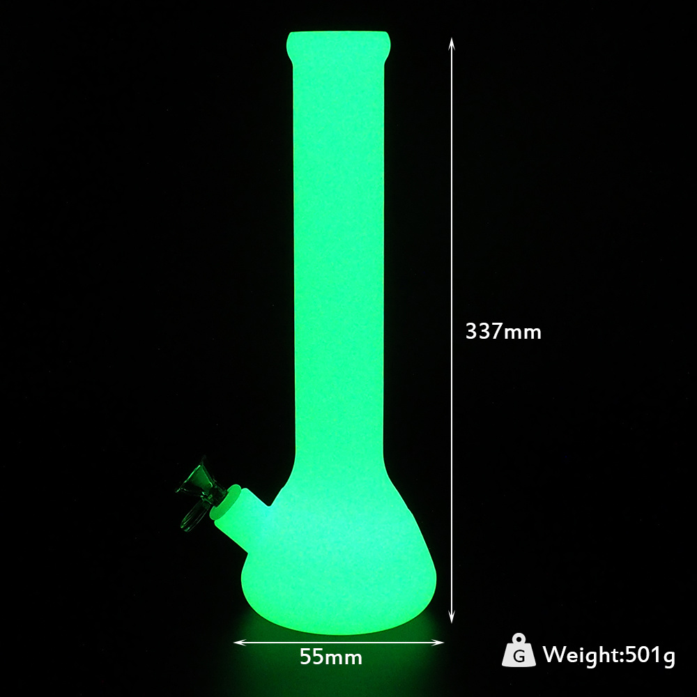 Factory Direct Unbreakable High Quality Silicone Hookah Smoking Water Pipe Big Beaker