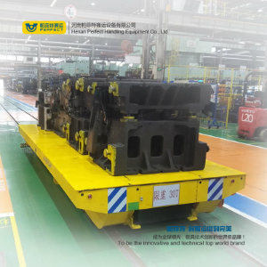 Cable Powered Steel Platform Slab Handling Conveyor