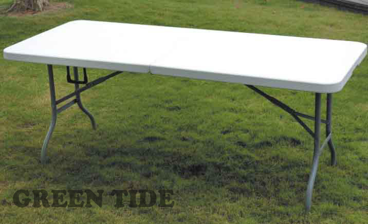 HDPE Plastic Blow Molded Folding Camping Table