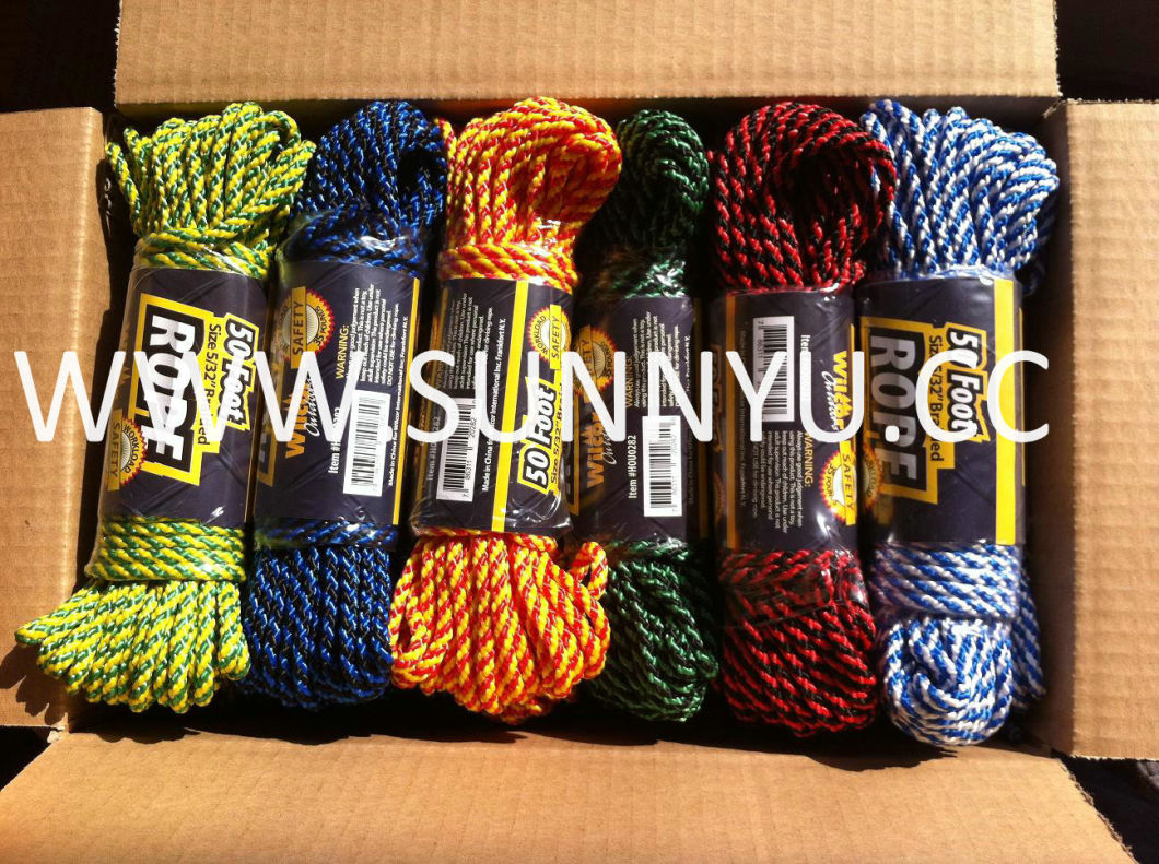 Customized Colored Hollow Braided Rope for Bunding