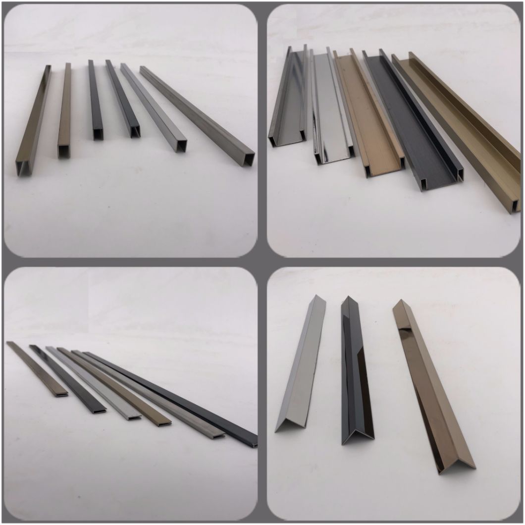 Stainless Steel Coverplates/Edge Protection/Listello Border/Straight Edge/Edge Protection Profiles