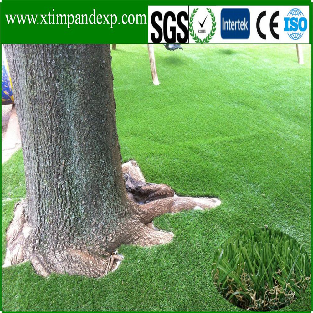 Good Resilient U Shape Artificial Grass Turf for Home Use