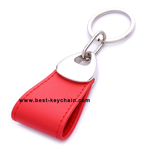 Promotion PU Photo Frame Leather Keychain (BK21038)