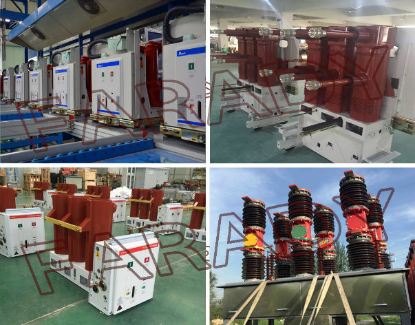 12/24kv-1250A-31.5ka Indoor Drawable Type Embeded Pole Vacuum Circuit Breaker (vcb)