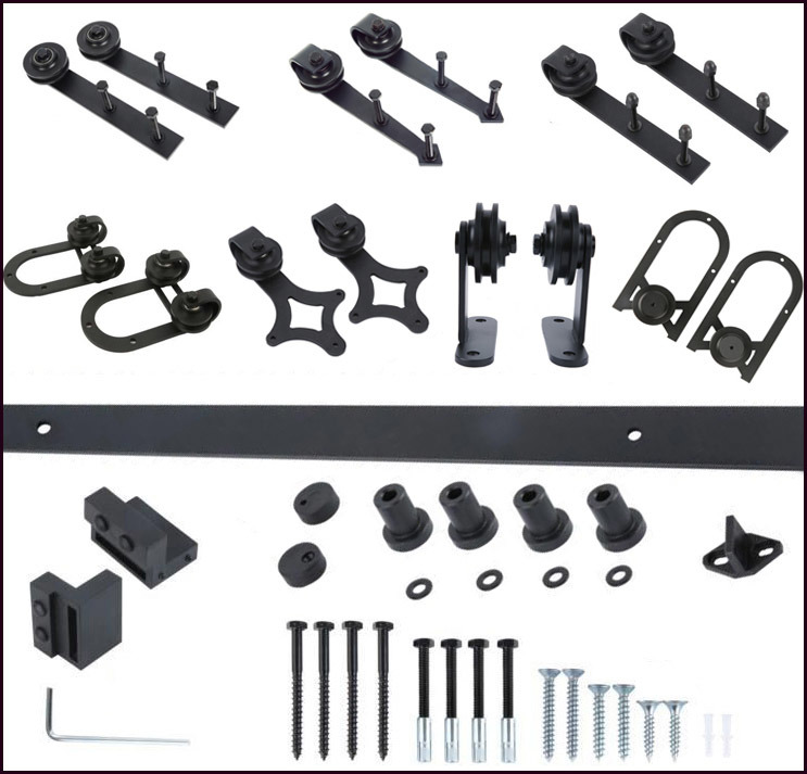 Royal Barn Door Hardware Kit