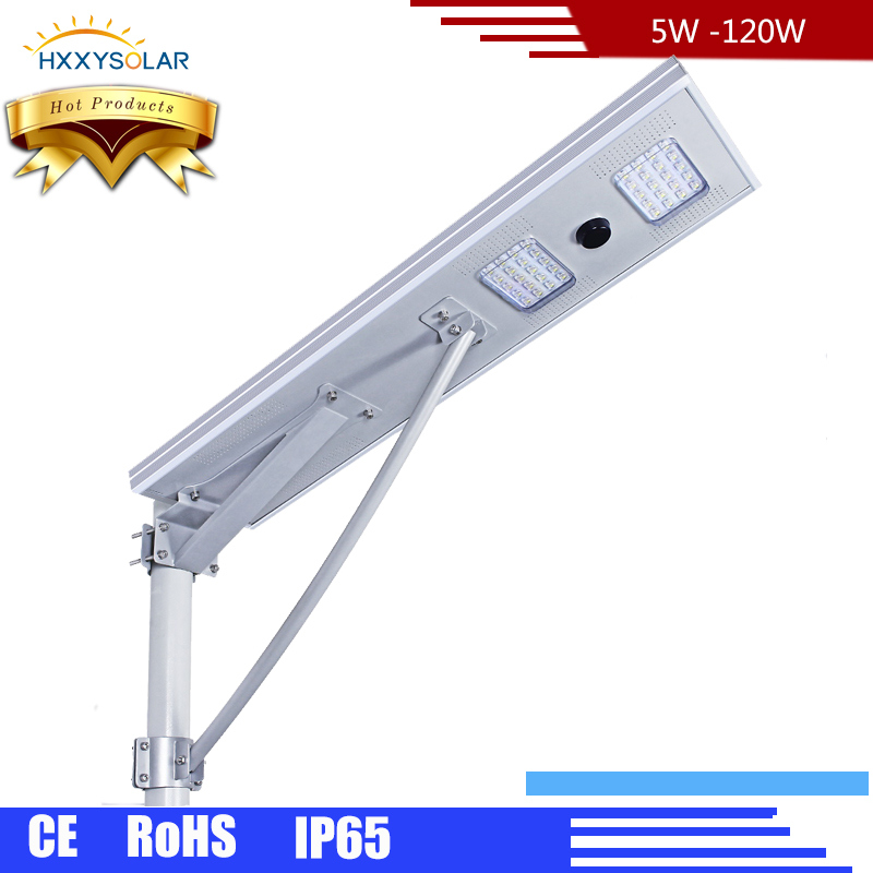 IP65 Outdoor 80W Aluminum LED Street Garden Solar Light