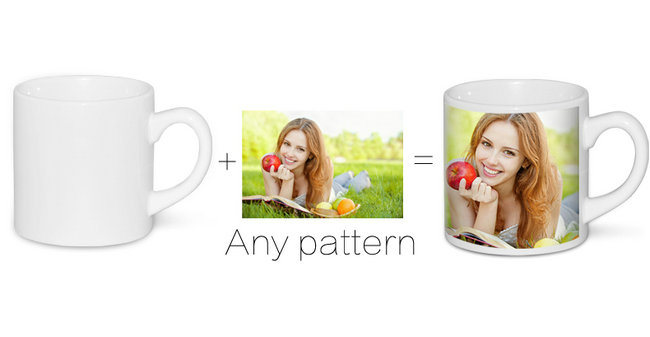 Promotional 6oz Blank Ceramic Sublimation Custom Coffee Mugs