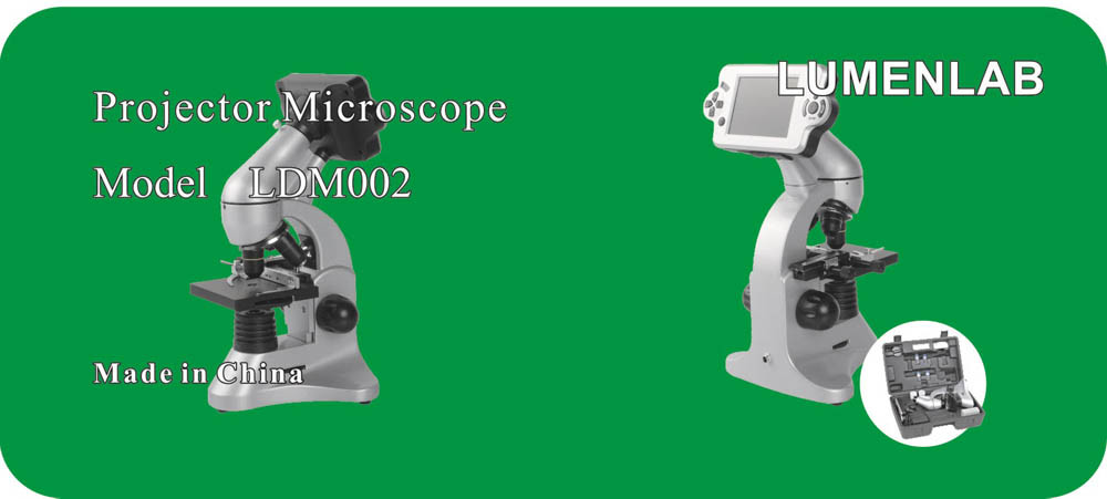 Professional Video Digital LCD Screen Biological Microscope with Software