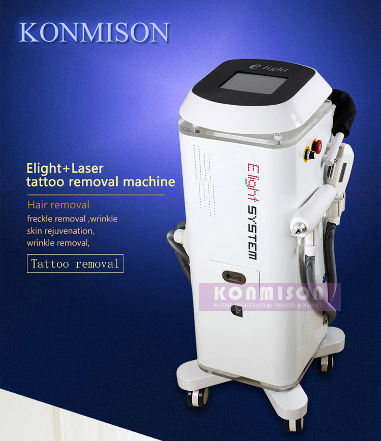 2 in 1 Elight Hair Removal Laser Tattoo Removal Machine