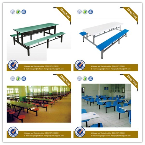 High Quality School Restaurant Canteen Table Chair Furniture Sets (Ns-CZ004)